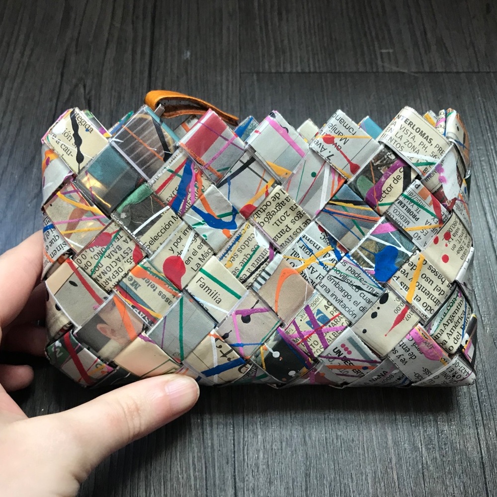 Unique Nahui Ollin wristlet